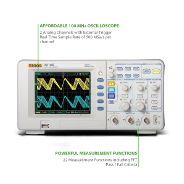 best 100 MHz oscilloscope under $500