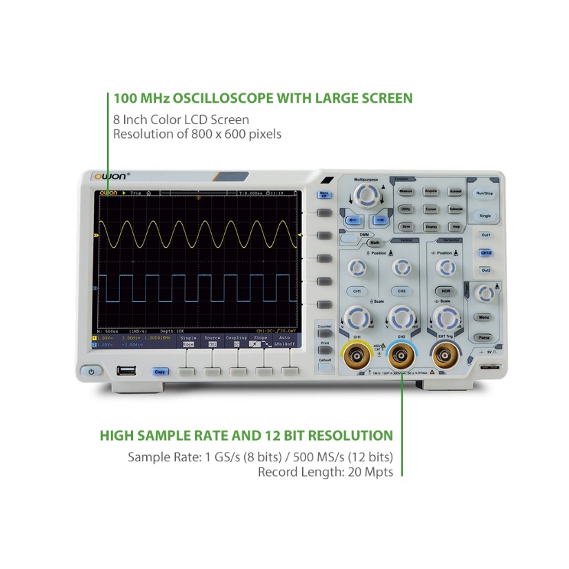 Key Features of the OWON XDS2102A