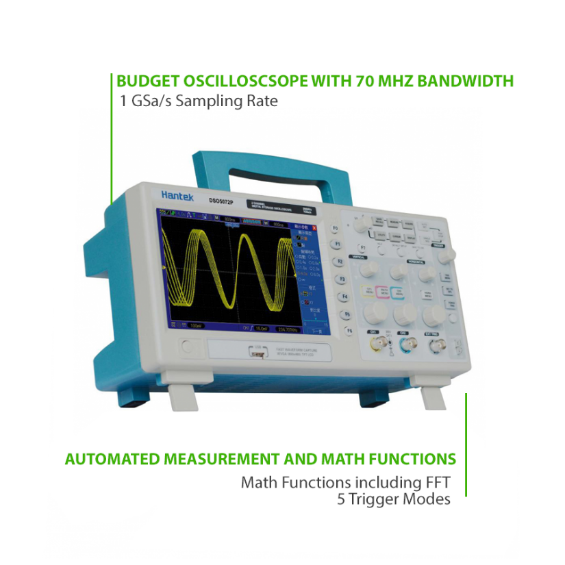 Hantek DSO5072P 70 MHz Oscilloscope	